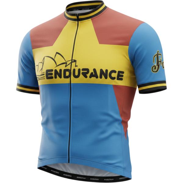 Yellow Blue Burgundy